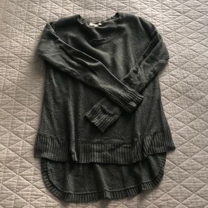 Madewell high low sweater
